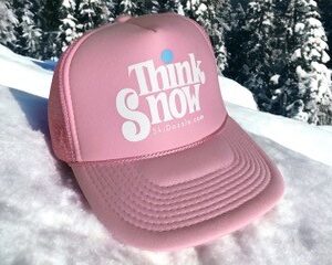 Pink "Think Snow"™ Hat