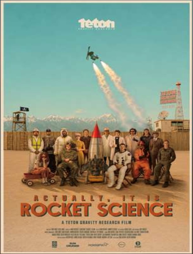 rocket science poster